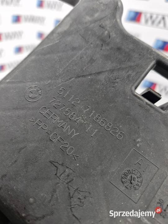 BMW 7 F01 MOCOWANIE ADAPTER ŚRODKOWE ZDERZAKA