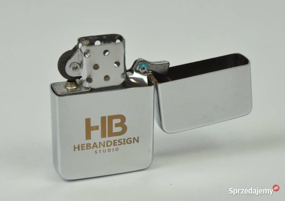 Zapalniczka benzynowa z grawerem srebrna 50 podkarpackie Leżajsk