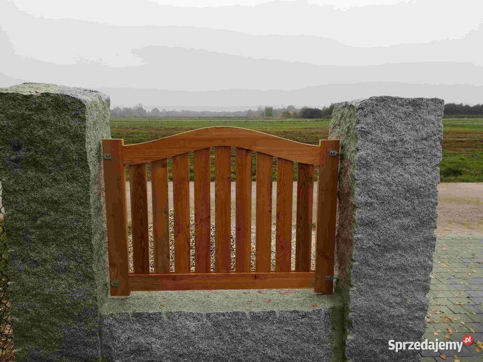 Przęsło drewniane model P1 ogrodzenie Stanpor podkarpackie