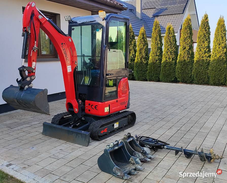 Minikoparka firmy NUOMAN NME18 18T Koparki Doruchów