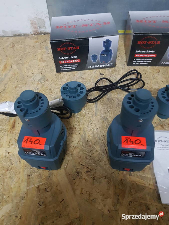 OSTRZAŁKA DO WIERTEŁ 316mm 2xgłowica 2xkamień Głogowa