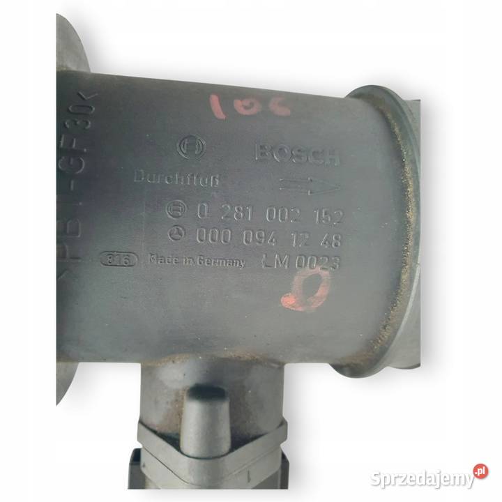 PRZEPŁYWOMIERZ Mercedes W210 E220D 0000941248 osobowe Chełm