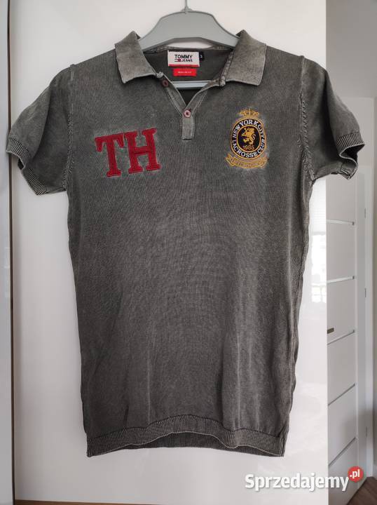 koszulka polo Tommy Jeans Biała Podlaska