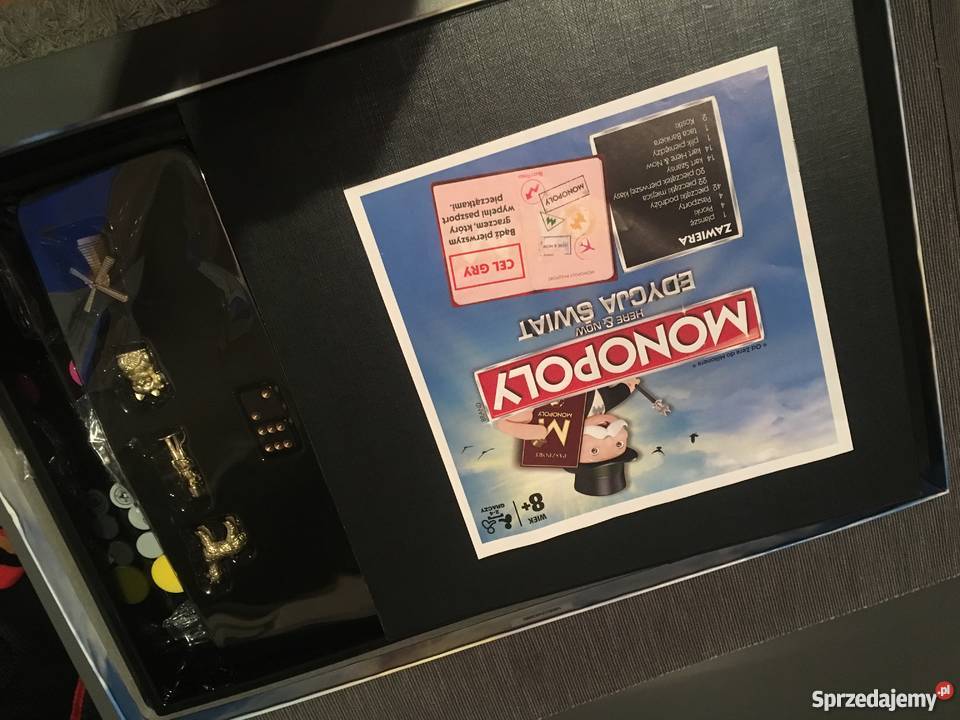 Monopoly edycja świat stan Monopoly monopol planszowe Poznań