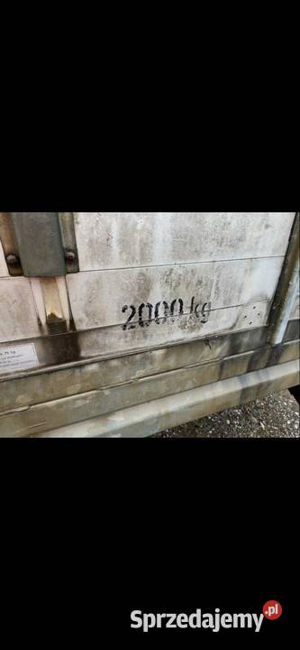 Przyczepa Wywrotka 2000 DMC podlaskie sprzedam
