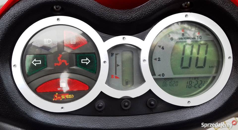 Duży skuter Kingway Barracuda 503 2T nieuszkodzony Chorzów