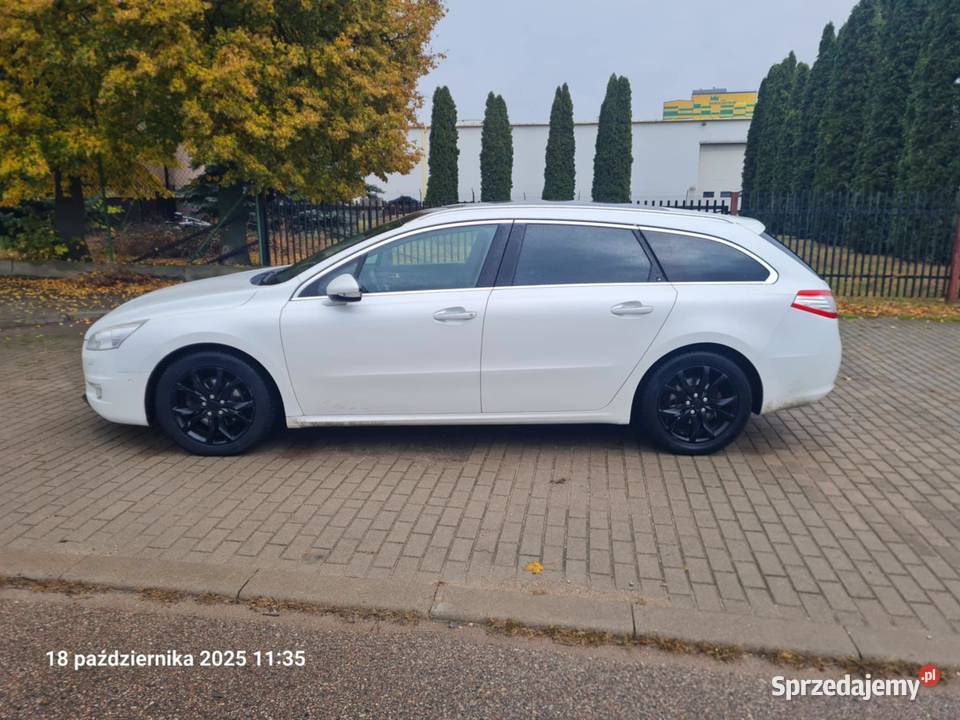PEUGEOT 508 SW super stan 2012r nieuszkodzony podlaskie Grajewo