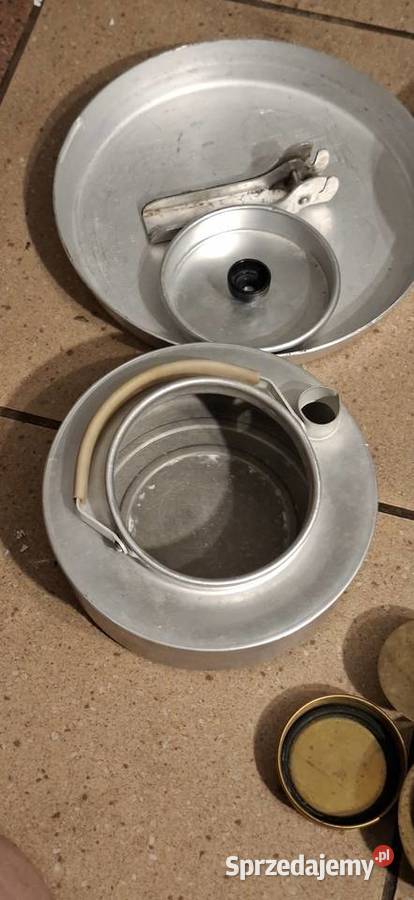Zestaw naczyń turystyczny aluminiowy z PRL Chorzów sprzedam