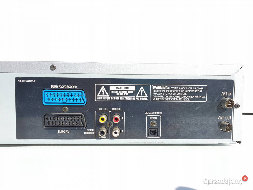 Video DVD kombo Daewoo SH7840 6 head stereo Magnetowidy wielkopolskie Międzychód