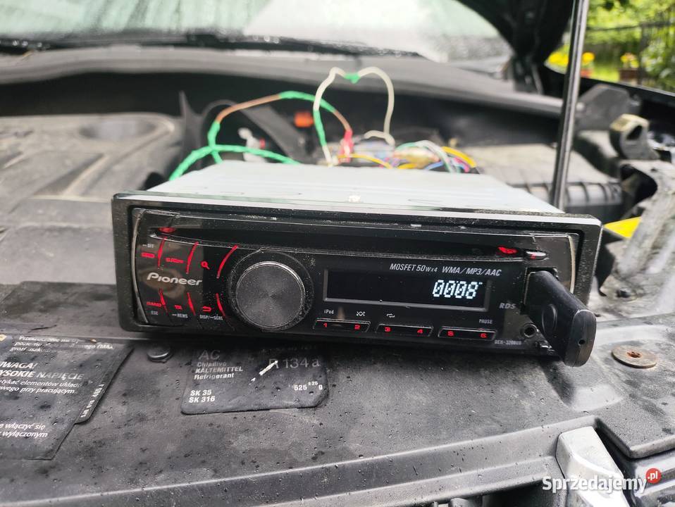 Radio samochodowe 1DIN Pioneer DEH3200UB Radioodtwarzacze