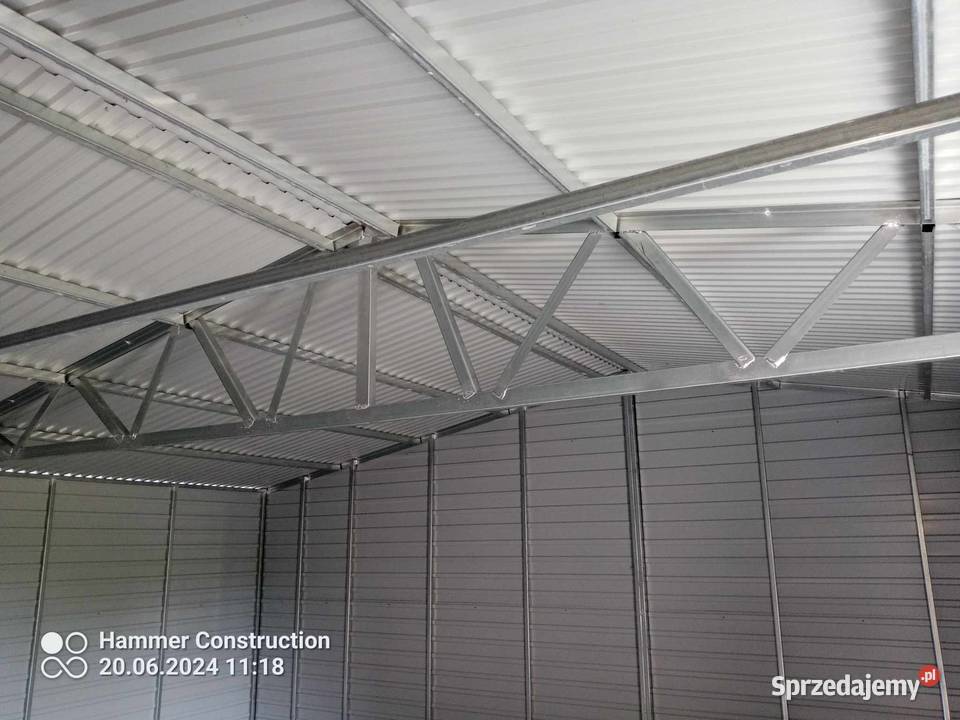 Garaż blaszany 6x5 Wzmocniony PROFILAMI Opole sprzedam