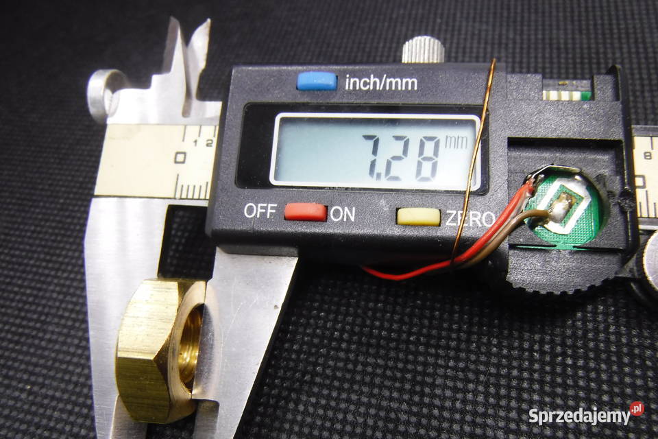 Nakrętka mosiężna M11 nakrętki mosiężne skok Otwock