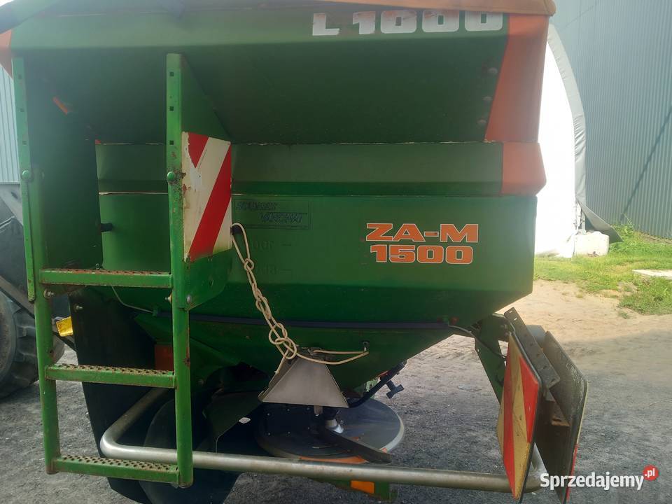 Rozsiewacz Amazone ZAM 1500 profis mazowieckie Ciechanów