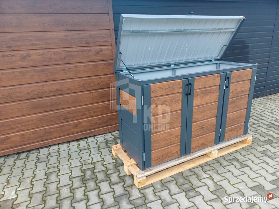 Zabudowa koszy na śmieci wiata obudowa sprzedam