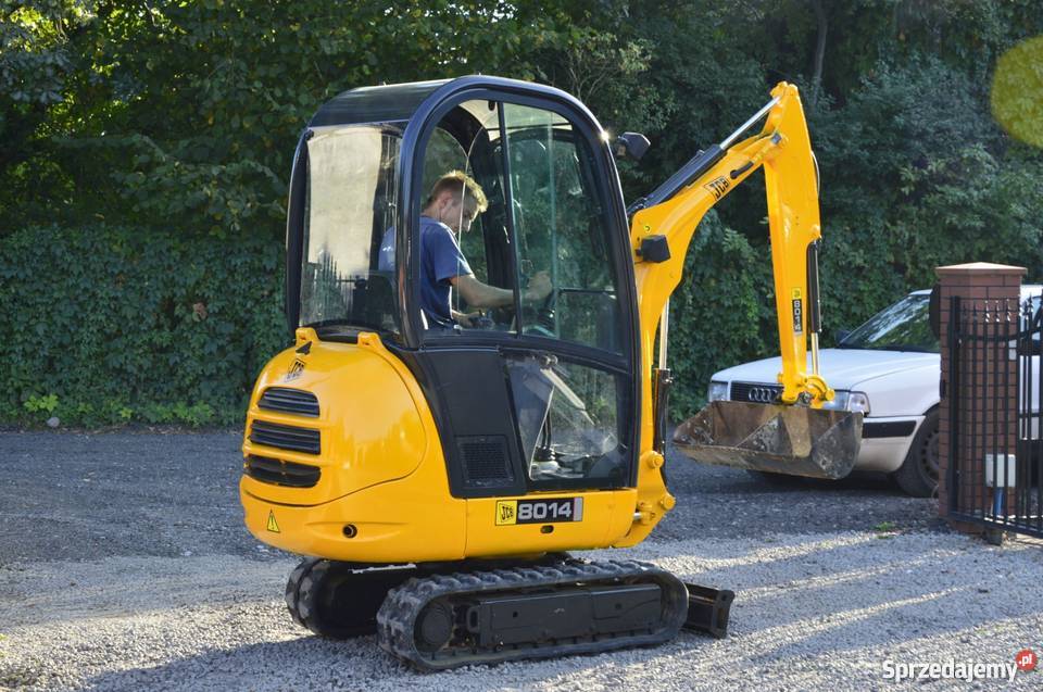 Minikoparka mini koparka JCB 8014 Z 2006r Koparko ładowarki Złoczew