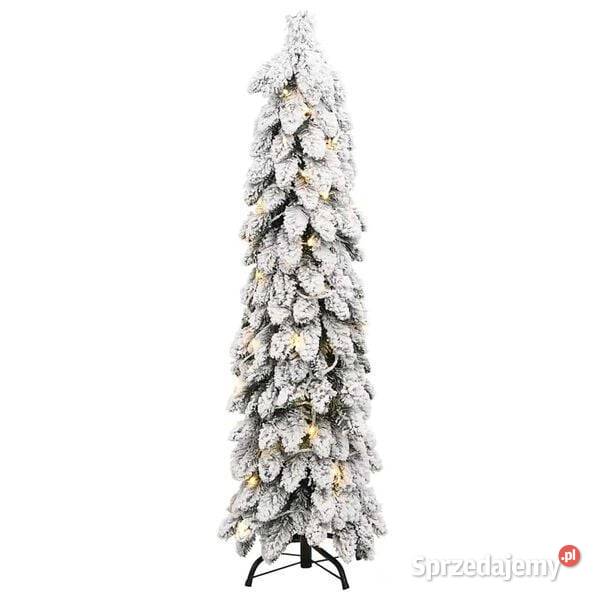vidaXL Sztuczna choinka z 80 lampkami LED Wyposażenie wnętrz Warszawa