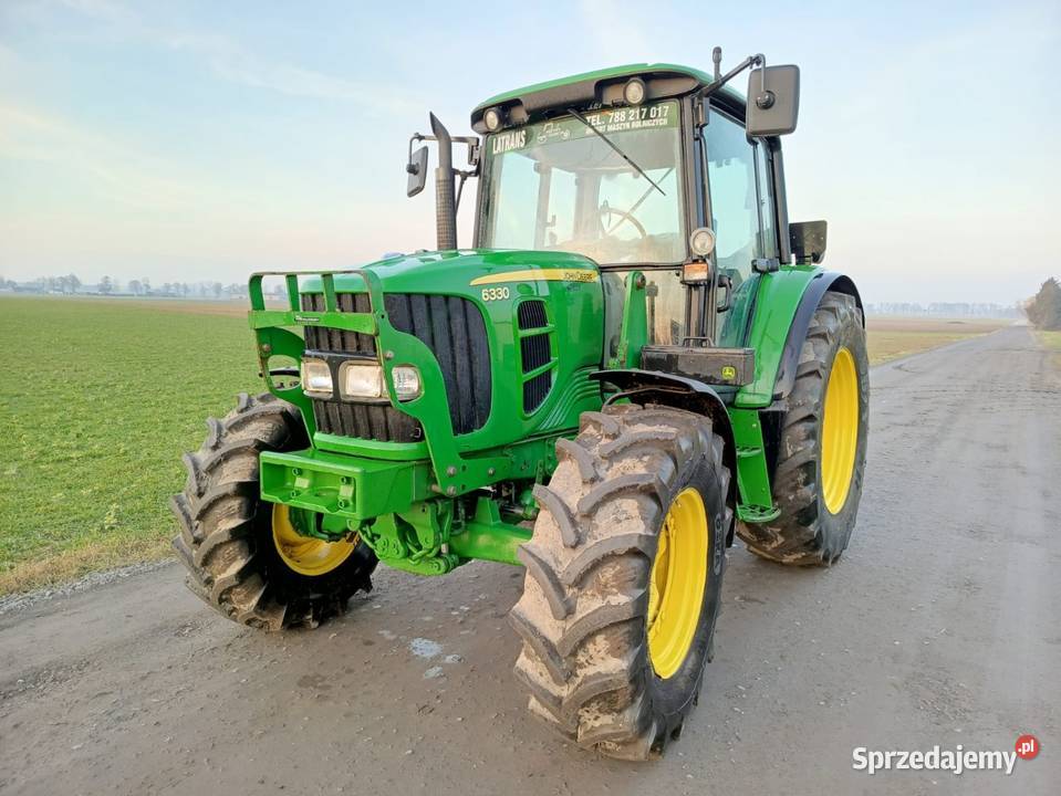 John Deere 6330 11 r 4 cyl Turbo TLT Power quad WOM 540/1000 obr. Czersk