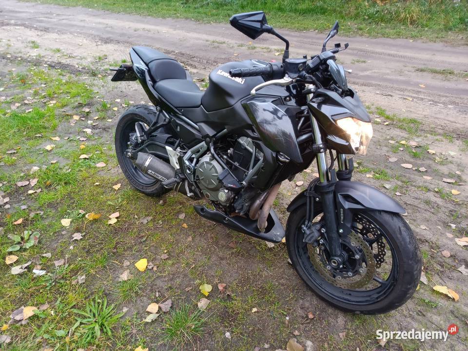 Kawasaki z 650 2017 rejna A2 odblokowany Oborniki