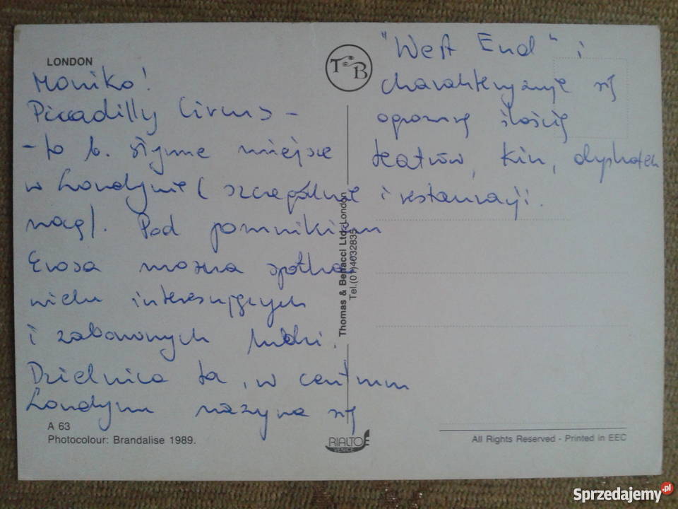 PICCADILLY CIRCUS PLAC NA WEST END W LONDYNIE lubelskie