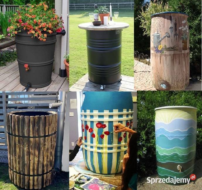 Beczki plastikowe 200l lubelskie Chełm sprzedam