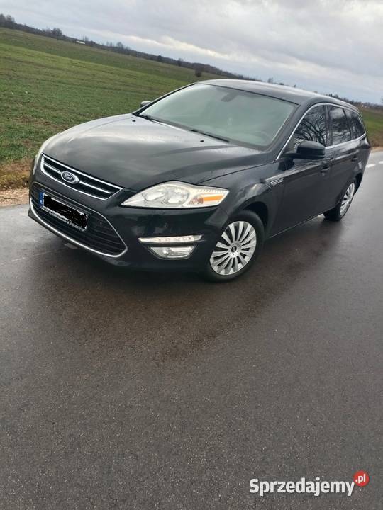 Mondeo MK4 20tdci 163 2011r czarny lubelskie Radzyń Podlaski