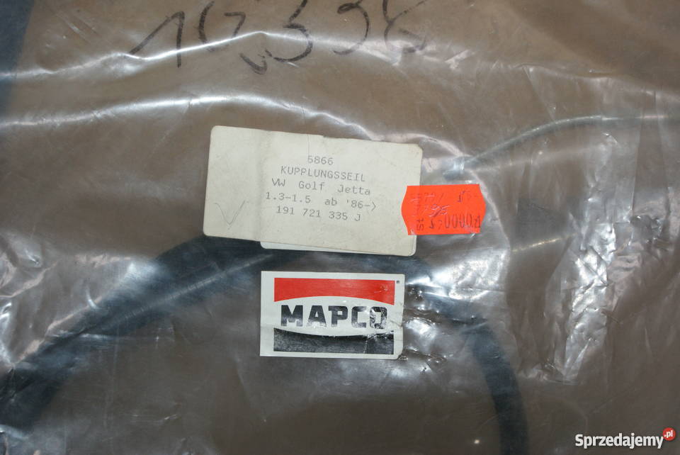 Linka sprzęgła 1098mm776mm VW GOLF II JETTA II Białobrzegi sprzedam