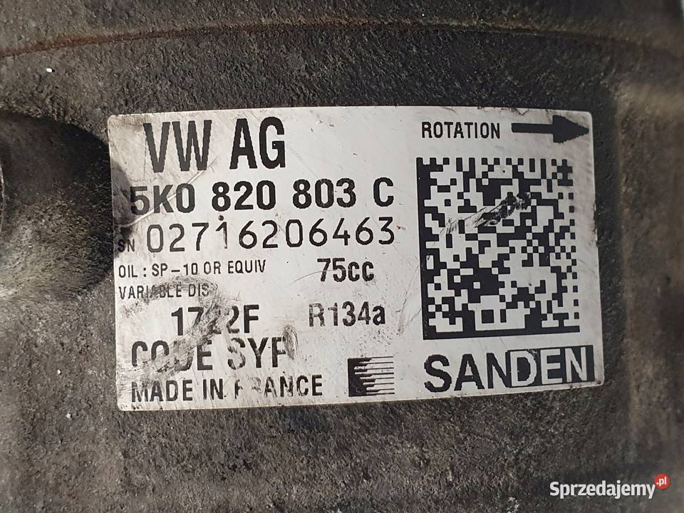 SPRĘŻARKA KLIMATYZACJI Seat Ibiza IV 12 TSI Chełm