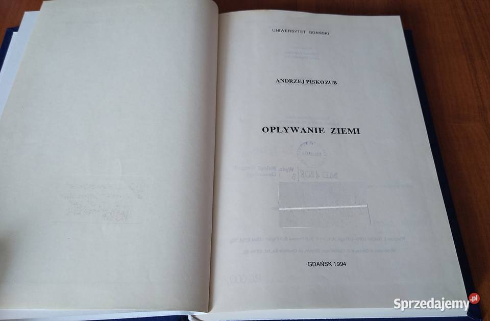 Opływanie Ziemi Andrzej Piskozub geografia, geologia, turystyka Gdańsk