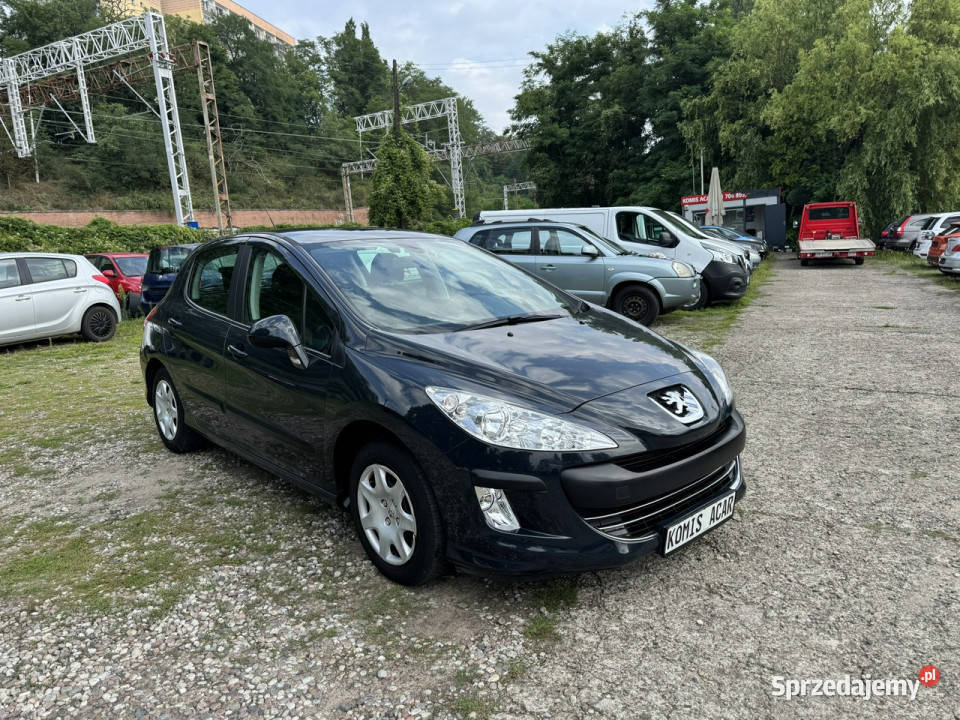 Peugeot 308 14 VTi95BezwypadkowyPierwszy elektryczne lusterka Szczecin