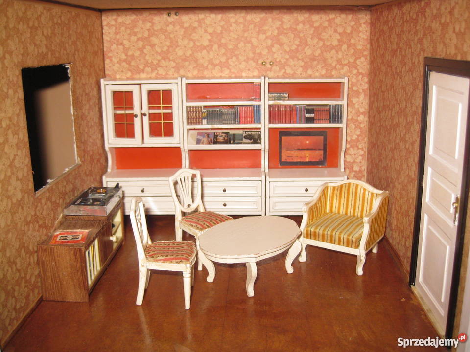 Drewniany domek lalek lata 7080 Legnica