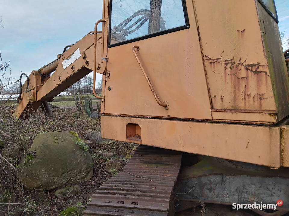 Koparka Warinski 611 szerokie gąsienice Rytele-Wszołki sprzedam
