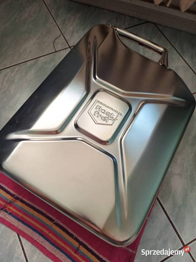 Nowy karnister 20 Litrów Stal nierdzewna Legnica sprzedam