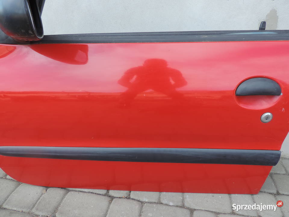DRZWI LEWY PRZÓD PRZEDNIE PEUGEOT 206 HB 5D KKN osobowe Nowy Sącz