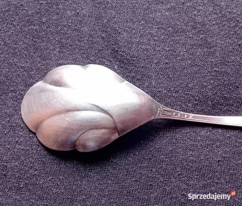 Platerowana łyżeczka do cukru Hefra wzór