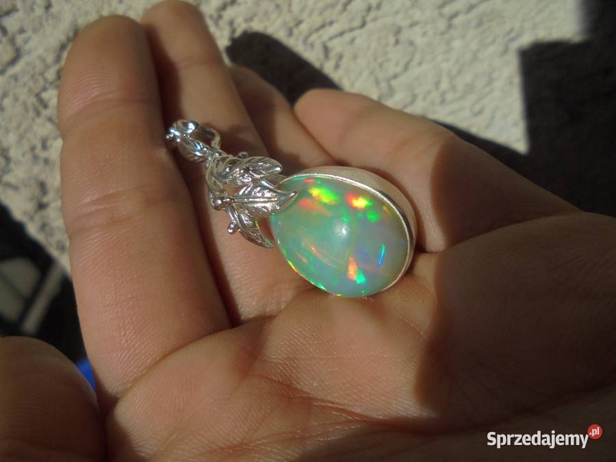 duża zawieszkawisior z nat szlach opalem welo mazowieckie Warszawa