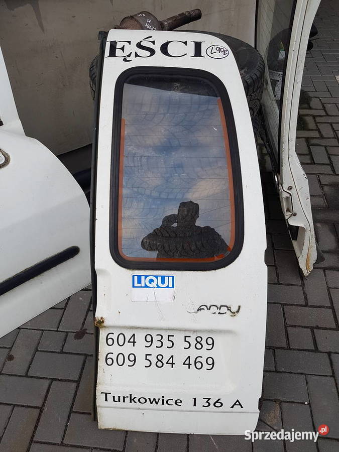 VW CADDY SEAT INCA 1997 1998 DRZWI TYLNE PRAWE