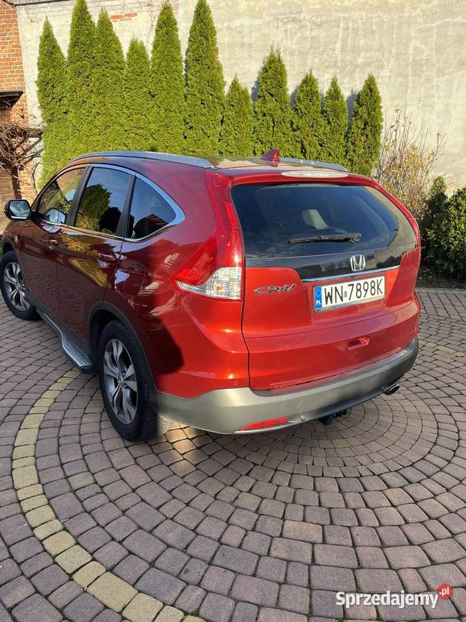 Honda CRV 20 Lifestyle salonPL serwis ASO Rok produkcji 2013