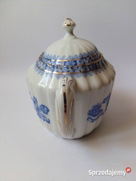 imbryk dzbanek porcelana China Blau Tuppack