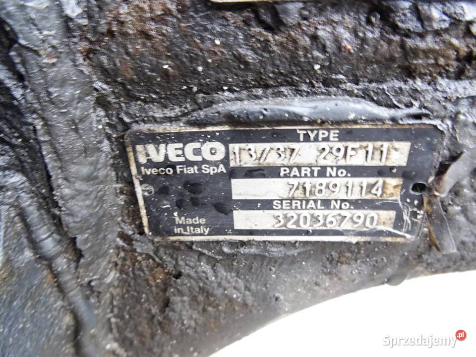 MOST TYŁ DYFER IVECO STRALIS I 133729F11 103 450