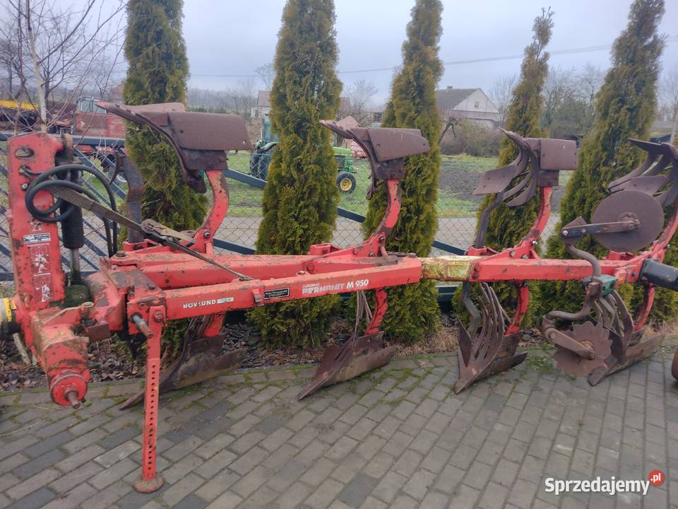 Pług 4skibowy vogel noot obrotowy sprowadzony Sośno