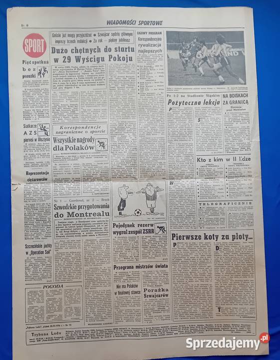 Trybuna Ludu 73 9847 piątek 27 marca 1976 r Antykwariat Koźminek
