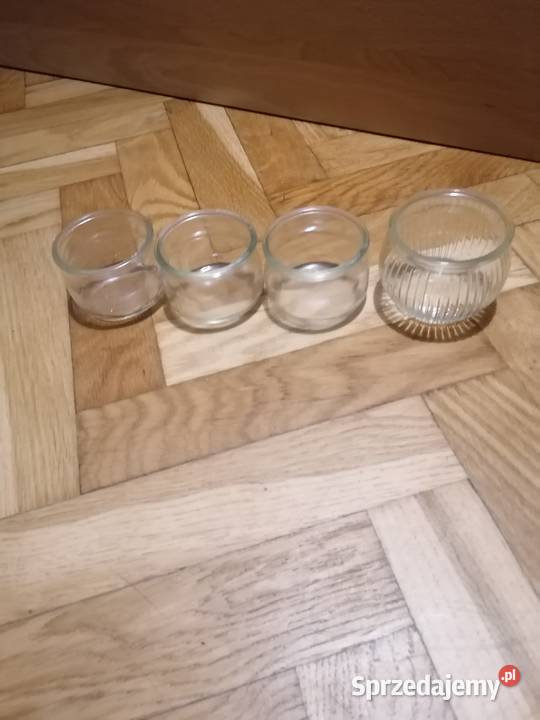 Zestaw świeczników małych wielokolorowy Oświetlenie Gdańsk