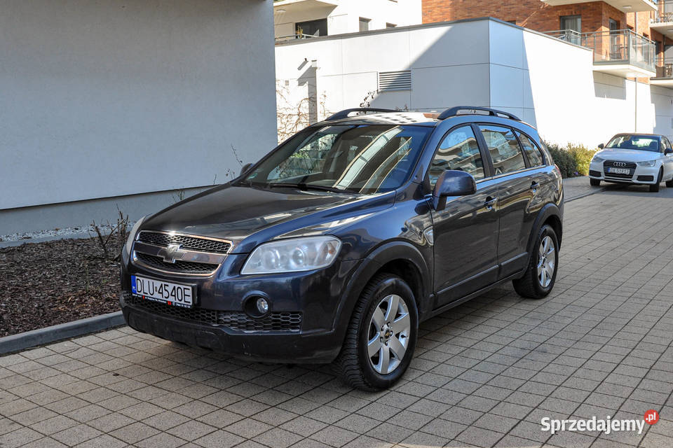 Chevrolet Captiva 24 LPG Bezwypadkowy 7osobowy manualna Wrocław
