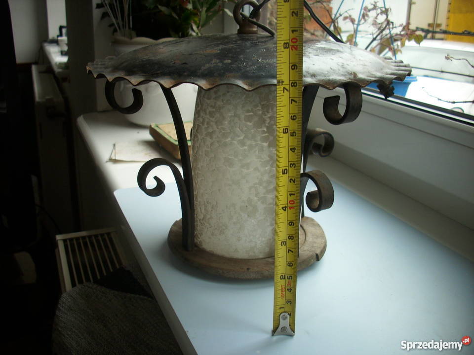 Lampa z PRLUPiękne szkło sprzedam