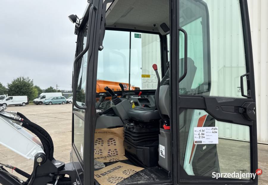 Mini koparka Bobcat E35Z gąsienica guma 35 T Szybkozłącze Koparki