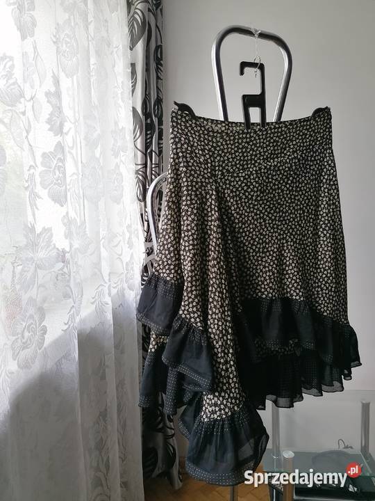 ASYMETRYCZNA SPÓDNICZKA Z FALBANAMI ANASTACIA