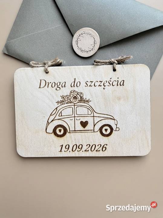 Personalizowana Kartka na ślub inną uroczystość Kartki okolicznościowe Dębica