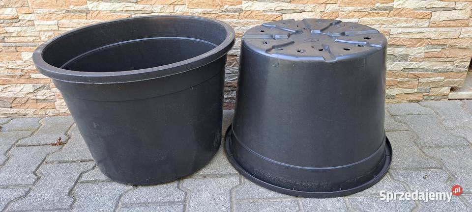 Doniczki 50 L śr 49 GRUBE SZEROKIE