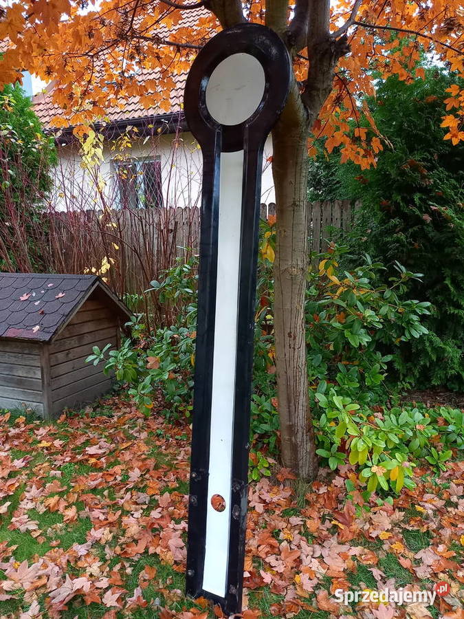 Duży stary semafor kolejowy Pozostałe Warszawa