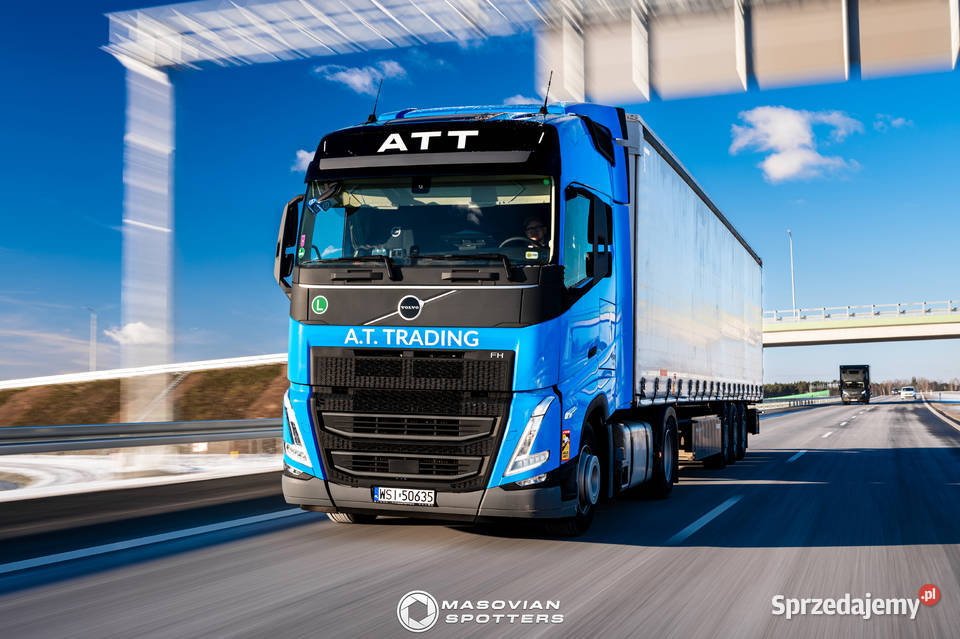 Sesja zdjęciowa floty transportowej Warszawa